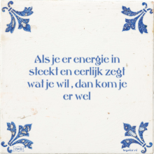 Als je er energie in steekt en eerlijk zegt wat je wil , dan kom je er wel - 6 keer bekeken