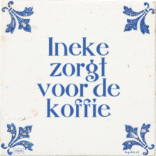 Ineke zorgt voor de koffie - 2 keer bekeken