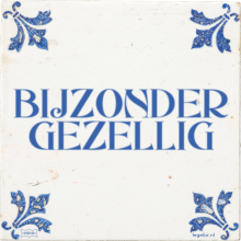 BIJZONDER GEZELLIG - 14 keer bekeken
