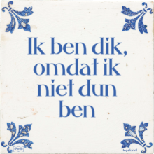 Ik ben dik, omdat ik niet dun ben - 16 keer bekeken