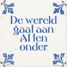 De wereld gaat aan AI ten onder - 33 keer bekeken