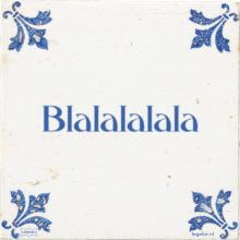 Blalalalala - 1 keer bekeken
