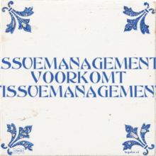 ISSUEMANAGEMENT VOORKOMT TISSUEMANAGEMENT - 2 keer bekeken