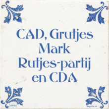 CAD, Grutjes Mark Rutjes-partij en CDA - 6 keer bekeken