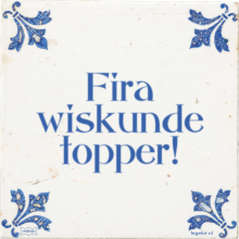 Fira wiskunde topper! - 6 keer bekeken