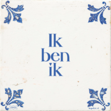 Ik ben ik - 23 keer bekeken