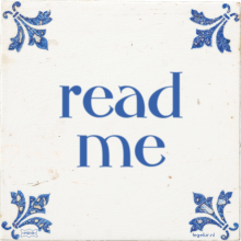 read me - 26 keer bekeken