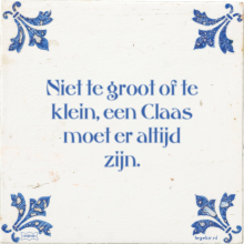 Niet te groot of te klein, een Claas moet er altijd zijn. - 6 keer bekeken