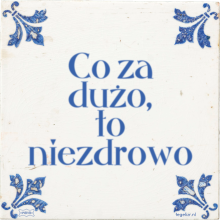 Co za dużo, to niezdrowo - 3 keer bekeken