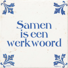 Samen is een werkwoord - 2 keer bekeken