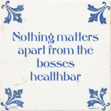 Nothing matters apart from the bosses healthbar - 38 keer bekeken