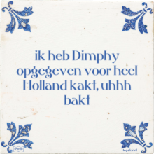 ik heb Dimphy opgegeven voor heel Holland kakt, uhhh bakt - 21 keer bekeken