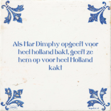 Als Har Dimphy opgeeft voor heel holland bakt, geeft ze hem op voor heel Holland kakt - 23 keer bekeken
