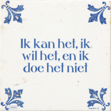 Ik kan het, ik wil het, en ik doe het niet - 37 keer bekeken