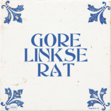 GORE LINKSE RAT - 19 keer bekeken