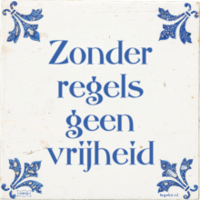 Zonder regels geen vrijheid - 3 keer bekeken