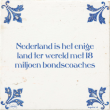 Nederland is het enige land ter wereld met 18 miljoen bondscoaches - 17 keer bekeken