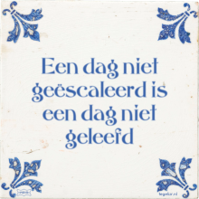 Een dag niet geëscaleerd is een dag niet geleefd - 56 keer bekeken