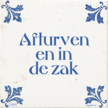 Afturven en in de zak - 114 keer bekeken