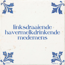 linksdraaiende havermelkdrinkende medemens - 101 keer bekeken