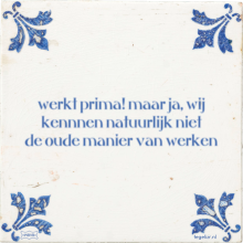 werkt prima! maar ja, wij kennnen natuurlijk niet de oude manier van werken - 12 keer bekeken