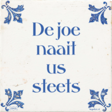 De joe naait us steets - 9 keer bekeken