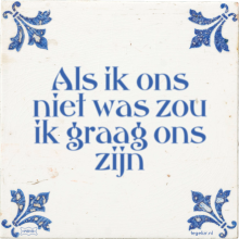 Als ik ons niet was zou ik graag ons zijn - 2 keer bekeken