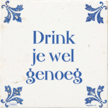 Drink je wel genoeg - 37 keer bekeken