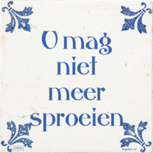 U mag niet meer sproeien - 15 keer bekeken