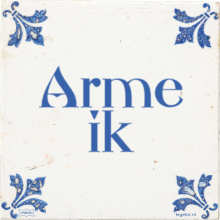 Arme ik - 4 keer bekeken