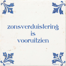 zonsverduistering is vooruitzien - 28 keer bekeken