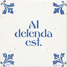 AI delenda est. - 8 keer bekeken