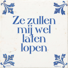 Ze zullen mij wel laten lopen - 24 keer bekeken