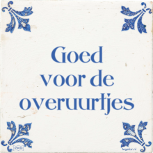 Goed voor de overuurtjes - 1 keer bekeken