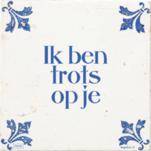 Ik ben trots op je - 21 keer bekeken