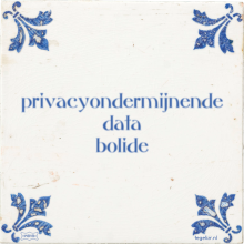 privacyondermijnende data bolide - 31 keer bekeken