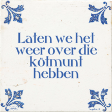 Laten we het weer over die kötmunt hebben - 25 keer bekeken