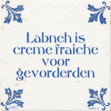 Labneh is creme fraiche voor gevorderden - 3 keer bekeken