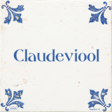 Claudeviool - 9 keer bekeken
